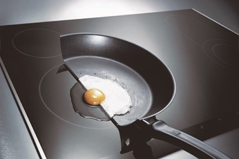 Pans and pans for induction cookers