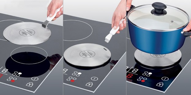 Pans and pans for induction cookers