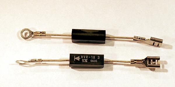 Diode haute tension pour four à micro-ondes: qu'est-ce que c'est et comment vérifier