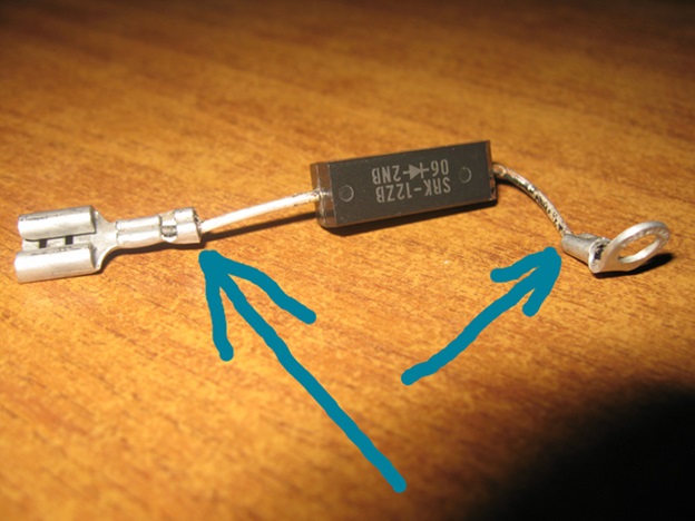 High voltage diode for microwave oven: what is it and how to check