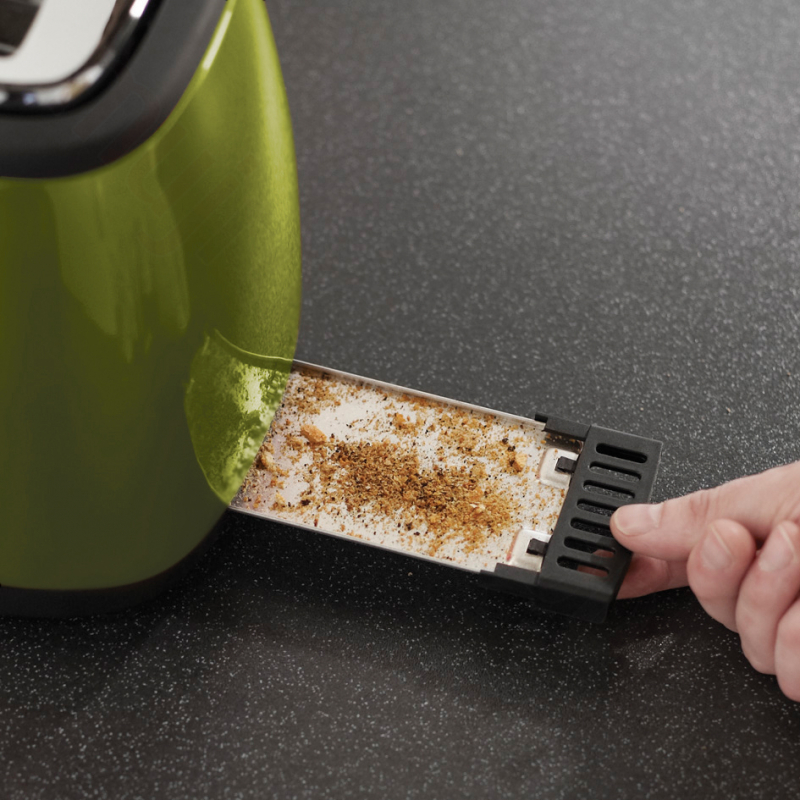 How to wash the toaster inside from crumbs and soot