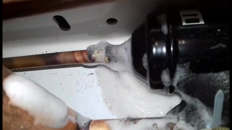 Freon leaked from the refrigerator - what to do and how to determine