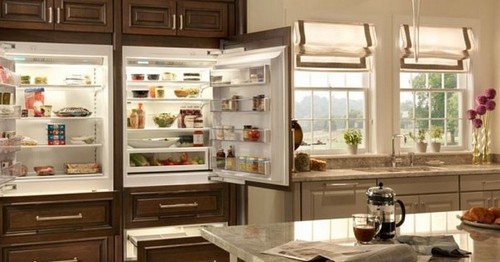 Dimensions of the built-in refrigerator and selection criteria