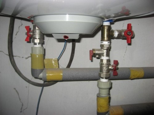 Why does the boiler flow and how to fix it