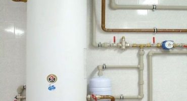 Harness and device for indirect heating boiler