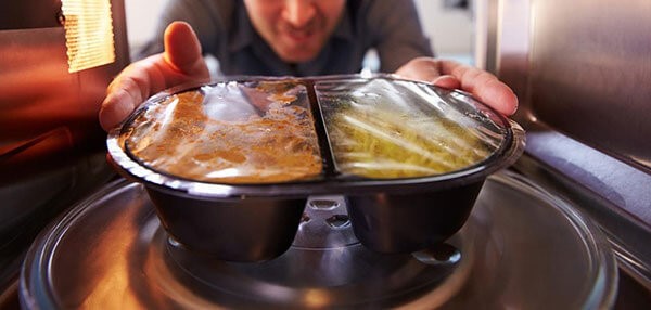 Que signifient les icônes sur les plats à micro-ondes?