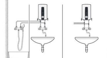 Instalace a připojení okamžitého ohřívače vody - postupné pokyny