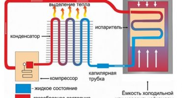 Connection diagram and structure of the refrigerator