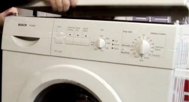 How to open the top cover of a washing machine using the example of Indesit, Lg, Bosch, Samsung?