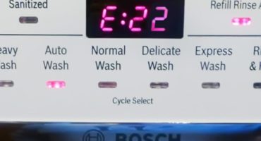 Fix e22 error in the dishwasher